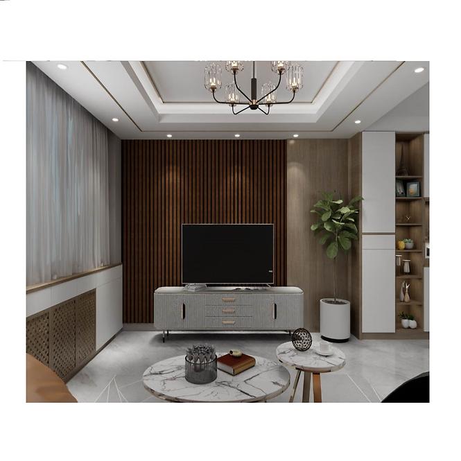 Zidni panel s lamelama MODERN LINE NORMAL Dark 12x122x2650mm