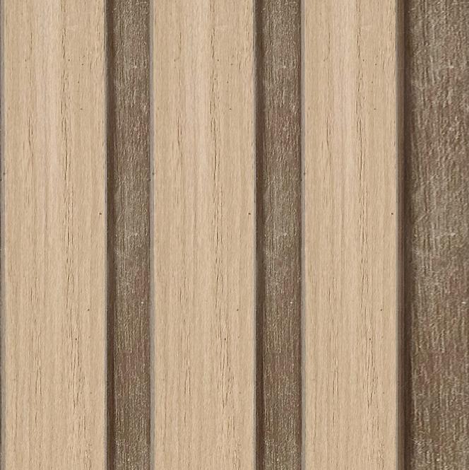 Zidni panel s lamelama MODERN LINE NORMAL Natural 12x122x2650mm