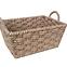 KOŠARA  H-23095 35X25X16H CM BOTOM: 30X20CM