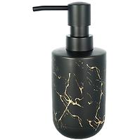 Dozator za sapun GOLD LINE keramika crno/zlatni CST-1779 99