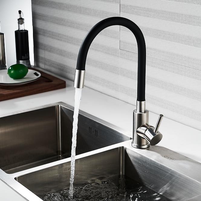Slavina za sudoper Samba Inox crna