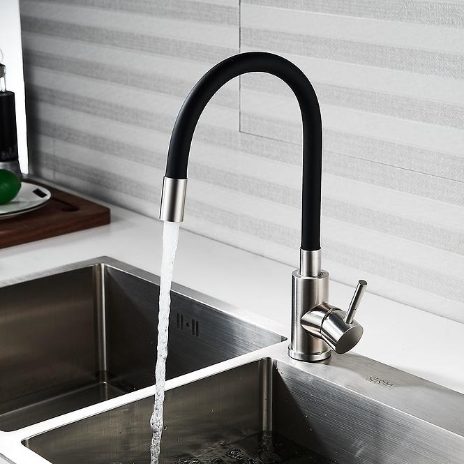 Slavina za sudoper Samba Inox crna