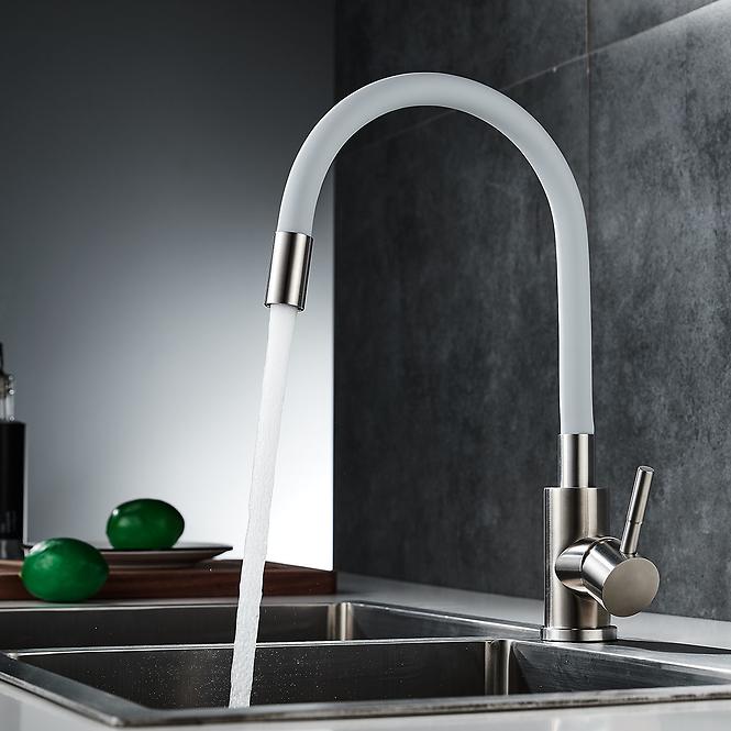 Slavina za sudoper Samba Inox siva