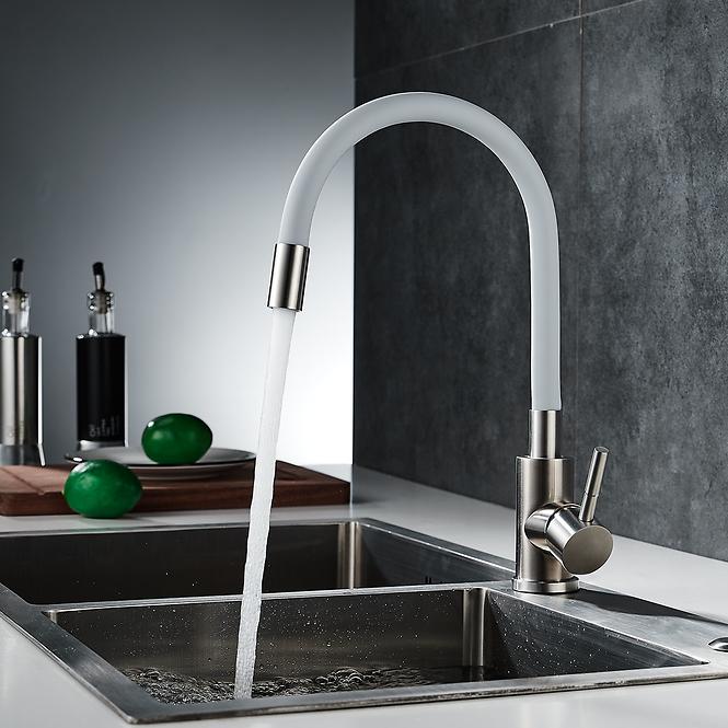 Slavina za sudoper Samba Inox siva