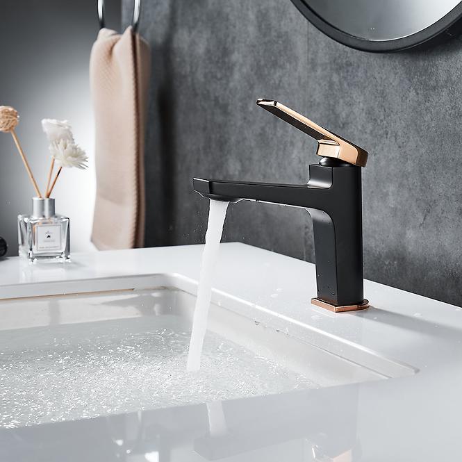Slavina za umivaonik Royal Black Rose Gold