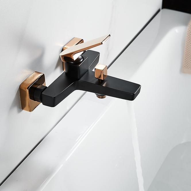 Slavina za kadu Royal Black Rose Gold