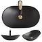 Nadgradni umivaonik Royal Black Matt,3