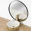 Nadgradni umivaonik Sami Gold/White,3