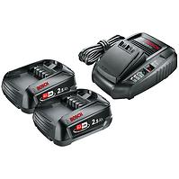 Starter set 18V - 2x Aku PBA 2.5 AH W-B + punjač  Bosch