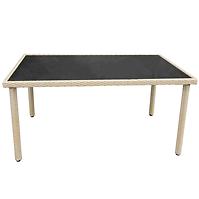 Stol od tehnoratana Dandy natur 150x90 cm
