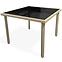 Stol od tehnoratana Dandy natur 90x90 cm,2