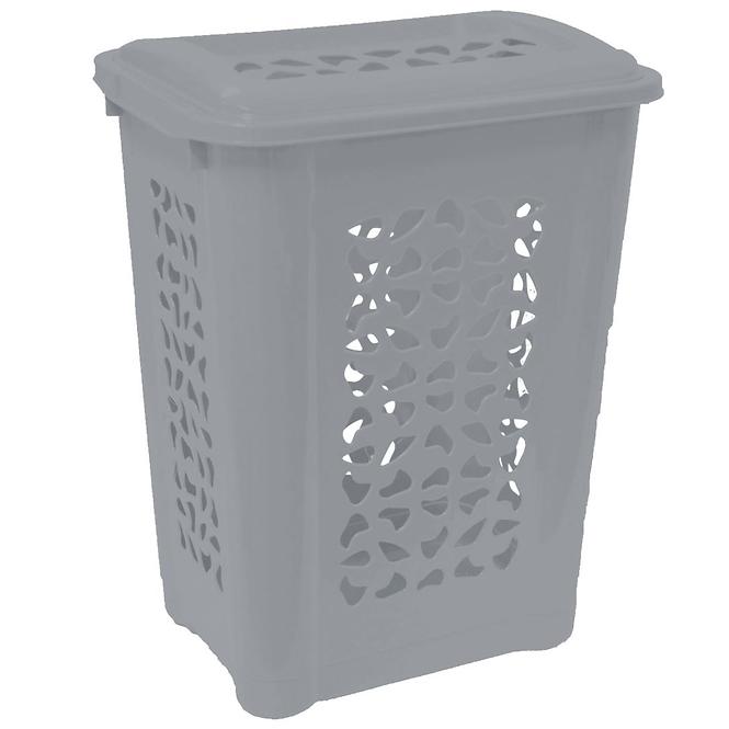 Košara za rublje nordic grey 45x34x60 60l 130