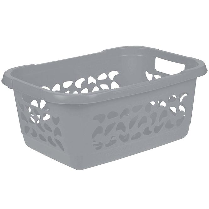 Košara za rublje nordic grey 55x40x23 32l 130
