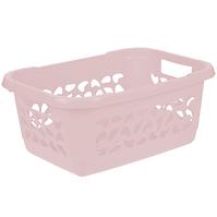 Košara za rublje nordic pink 55x40x23 32l 581