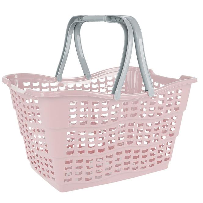 Košara za kupovinu 15l pink 40x29x22.5  581