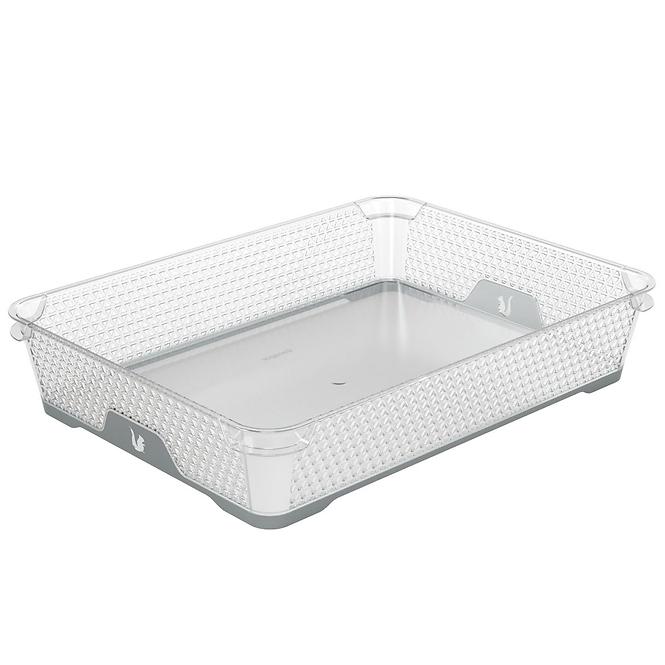Košarica s funkcijom protiv klizanja a4 grey 130