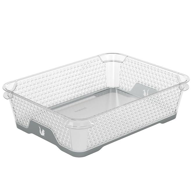 Košarica s funkcijom protiv klizanja a5 grey 130