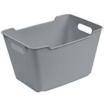 Posuda lifestyle-box  grey 35.5x23.5x20 12l 130