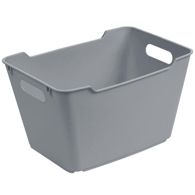 Posuda lifestyle-box  grey 35.5x23.5x20 12l 130