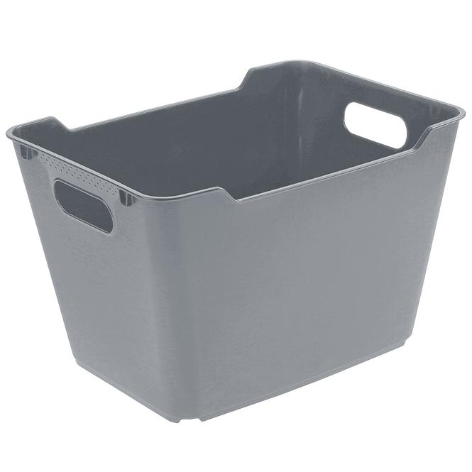Posuda lifestyle-box  grey 40x28x25 20l 130