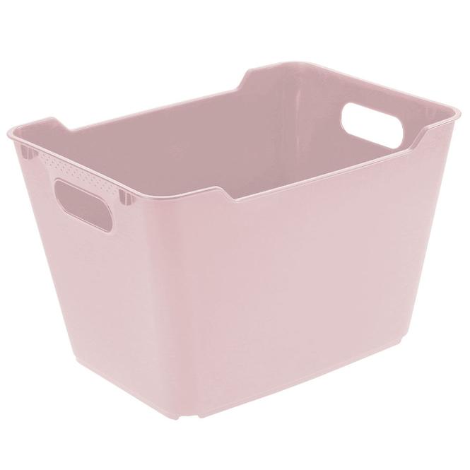 Posuda lifestyle-box pink 40x28x25 20l 581