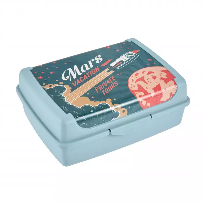 Posuda deco-click-box midi blue 17x13x7 1l  680