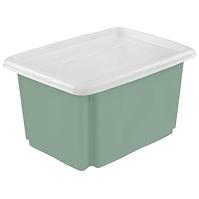 Kutija s poklopcem i kotačima green 24l 315