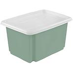 Kutija s poklopcem i kotačima nordic green 7l 315