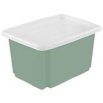 Kutija s poklopcem i kotačima green 30l  315