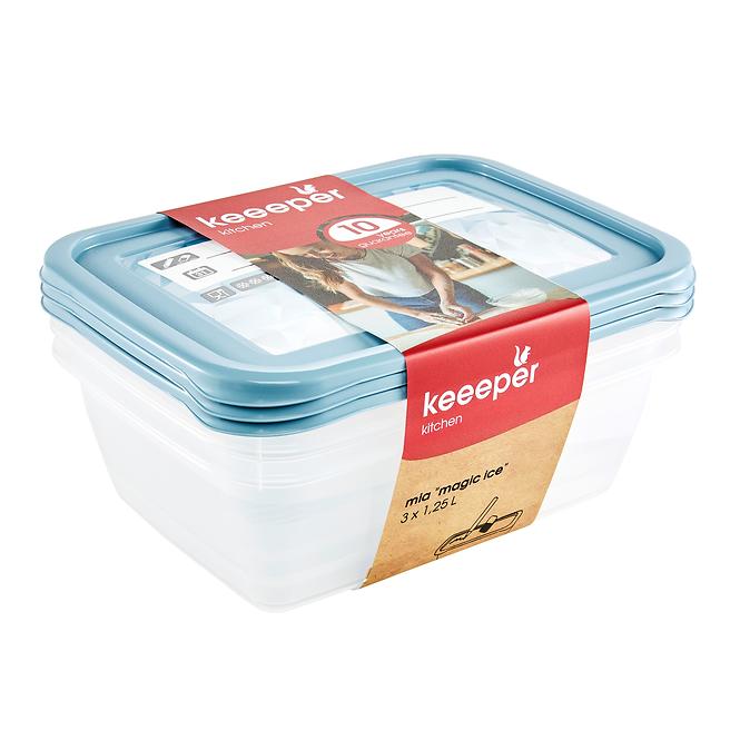 Set od 3 pravokutne posude 680