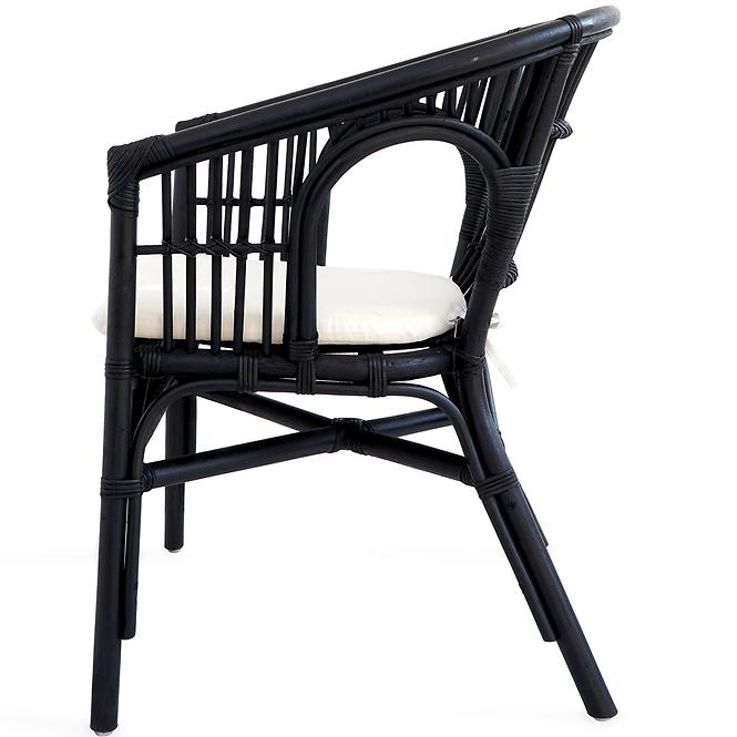 Vrtna stolica Dion od ratana crno