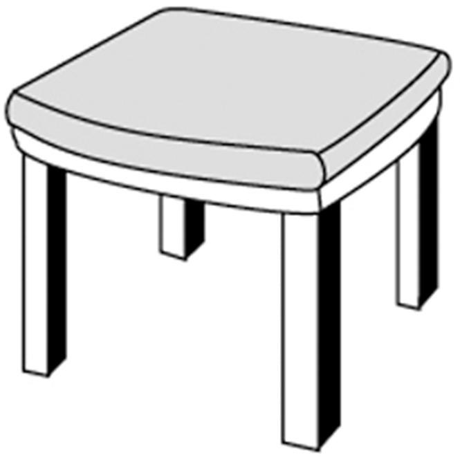 Jastuk za stolicu - monoblok SPOT 3950