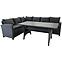 Vrtni set od umjetnog ratana Stanso crna,6