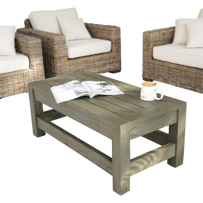 Set od prirodnog ratana Capucine 2+1+1