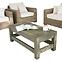 Set od prirodnog ratana Capucine 2+1+1,3