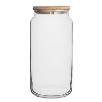Staklenka s drvenim poklopcem 1830 ml Eco Storage