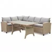 Vrtni set od umjetnog ratana Stockholm natural