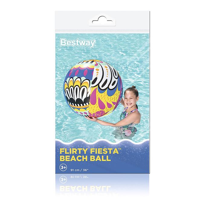 Lopta za plažu Flirty Fiesta 91 cm 31044