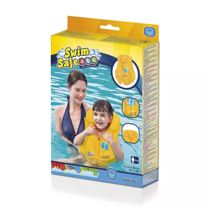 Prsluk Swim Safe Abc 18-30 kg 3-6 32034