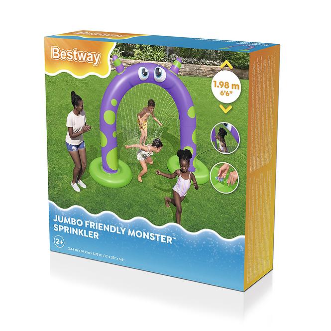 Prskalica na napuhavanje Bestway® Jumbo Friendly Monster™ dla dzieci 2,44 m x 84 cm x 1,98 m 52640