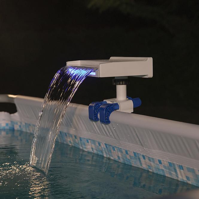 Fontana za bazen LED vodopad 58619