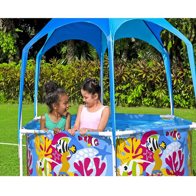 Dječji bazen Splash-in-Shade s okvirom i UV sjenilom, 183 x 51 cm, 5618T