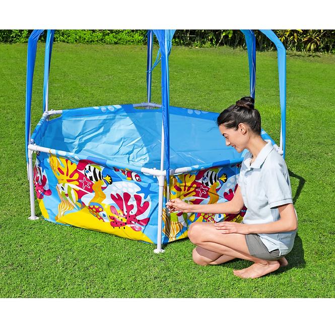 Dječji bazen Splash-in-Shade s okvirom i UV sjenilom, 183 x 51 cm, 5618T