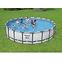 Bazen s metalnom konstrukcijom i pumpom, Steel Pro Max, okrugli, 610 x 132 cm, 561FM,2