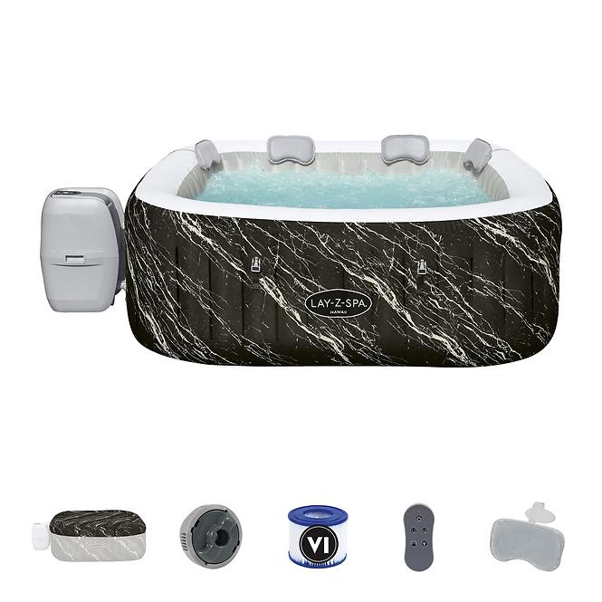 Vrtni jacuzzi 1,80x1,80x0,66 m  Hawaii Smart Luxe AirJet™ 60261