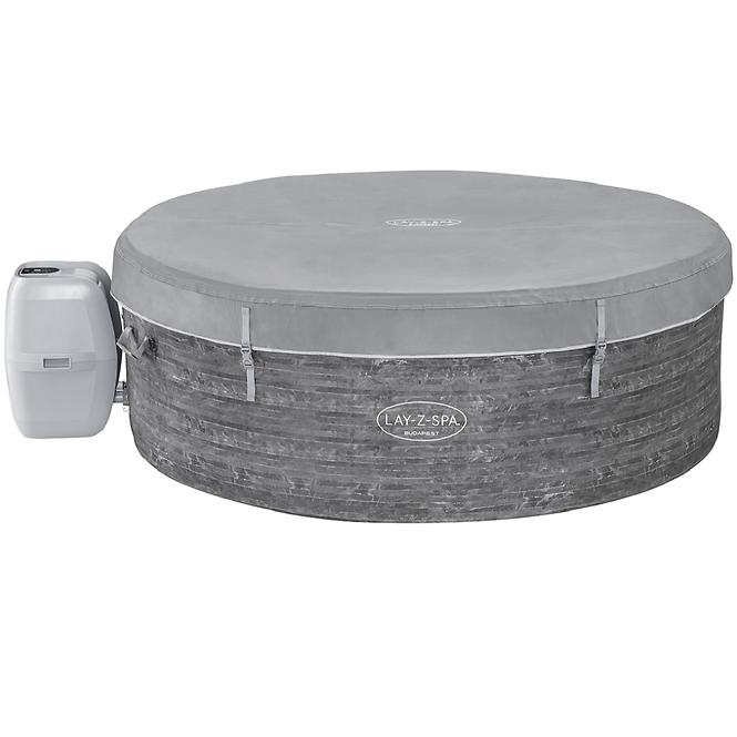 Vrtni jacuzzi s hidromasažom 1,96x0,66 m Budapest 60179 EnergySense Smart AirJet™ BESTWAY