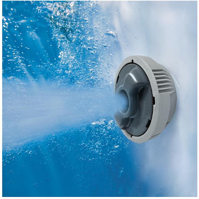 Vrtni jacuzzi s hidromasažom 1,96x0,66 m Budapest 60179 EnergySense Smart AirJet™ BESTWAY