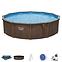Bestway montažni čelični bazen Hydrium s pumpom, okrugli, 549 x 132 cm, 561CS,9