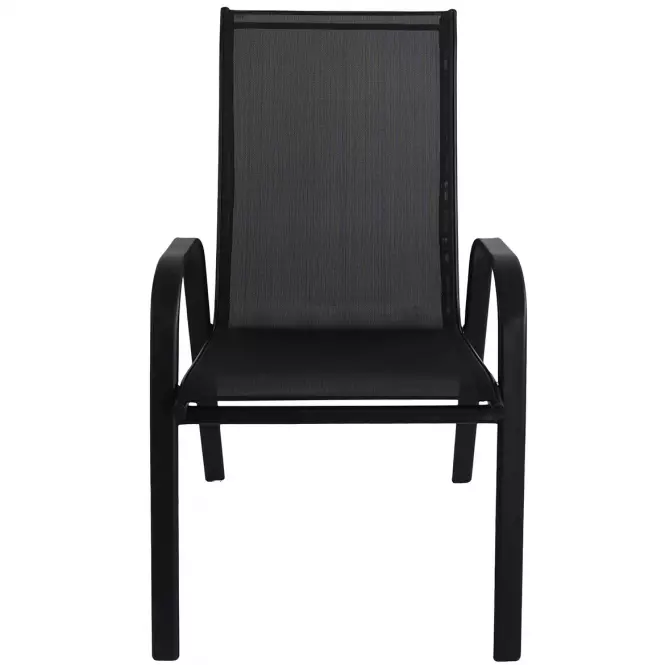 Vrtna stolica Nadja crna