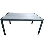 Stol Douglas sivi 150x90 cm